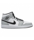 Nike Air Jordan 1 Mid Grigio fumo