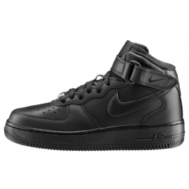 Femmes Nike Air Force1 haute noir