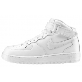 Hommes Nike Air Force1 haute blanc