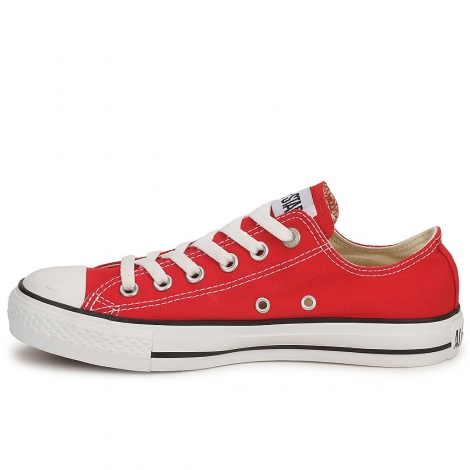 Women Converse Low Top Red