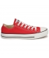 Femmes Converse Haut bas rouge